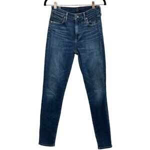 Citizens of Humanity Dark Wash Rocket High Rise Skinny Jeans 27